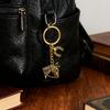 Horse Head Keychain Smooth Touch Key Holder Backpacks Wallets Key Chain Decorative Pendant Key Accessory