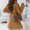 Women's Fashion Leisure In Long Temperament Long Sleeve Cardigan Wool Coat