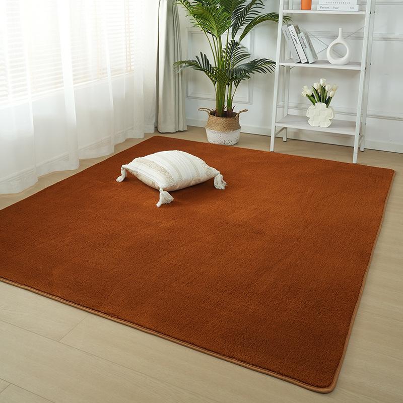 Ultra Soft Short Plush Carpet Anti Slip For Living Room Modern Sofa Area Rugs Children's Bedroom Game Mats Bedside Carpet Gray