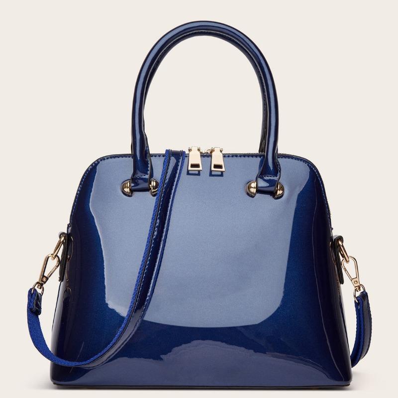 Autumn Patent Leather Women's Bag Bright Face Handbag Fashion Shell Bag Shoulder Crossbody Bag