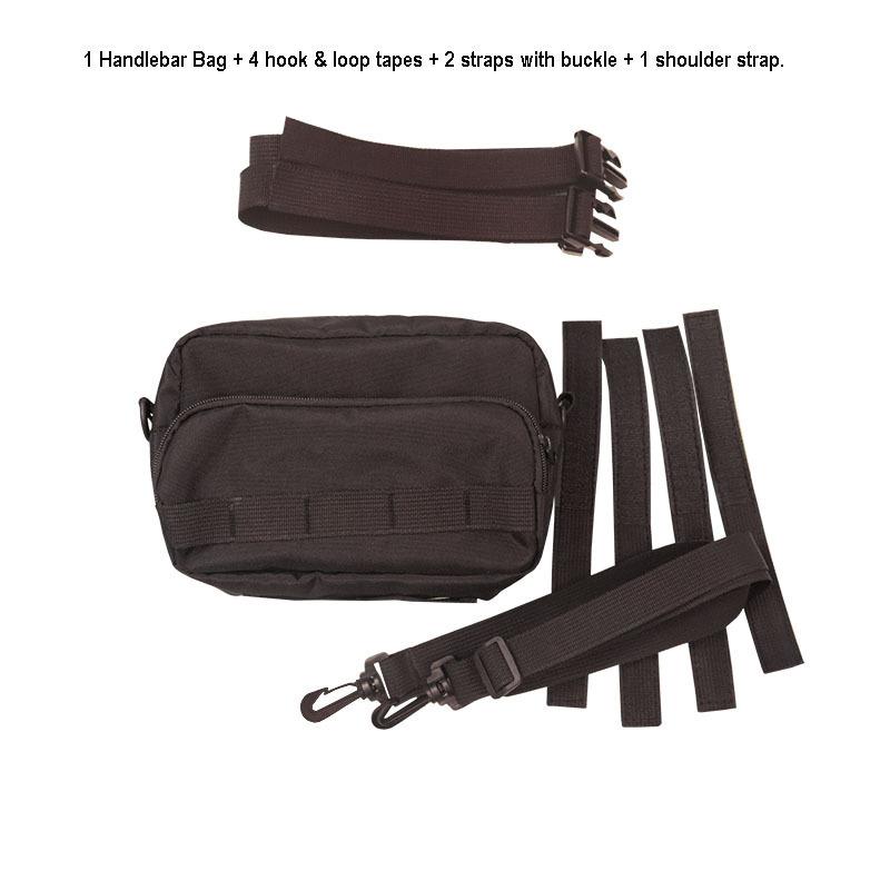 Motorcycle Bag Tool Bag Bar Front Storage Accessory Bag Shoulder Bag Waist Bag for Sport Bicycle