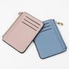 Zipper Card Bag Large Capacity Ultra-thin Simple Multi-card Change Bag