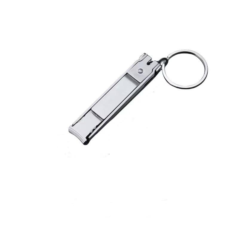 

Ультратонкие складные кусачки для ногтей с большим отверстием и кольцом для ключей