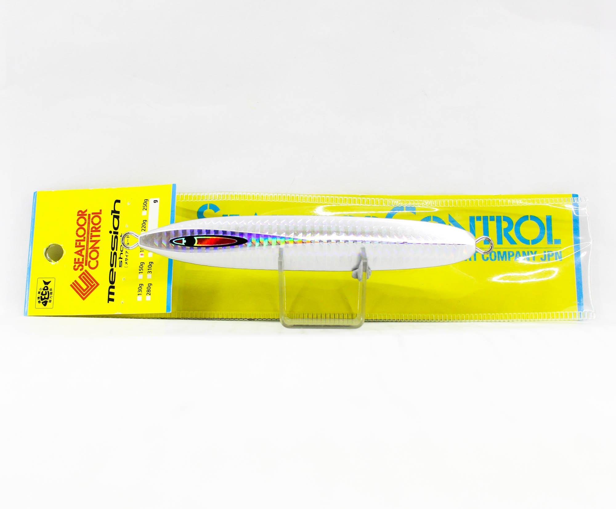 Seafloor Control Metal Jig Messiah short 180 grams Silver (3072)