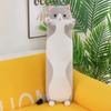 Lang katt Plysj Kroppspute Kreativ Søt Dyr Utstoppet Pute Myk Sofa Dekorativ putepute Stor sovepute Dekor
