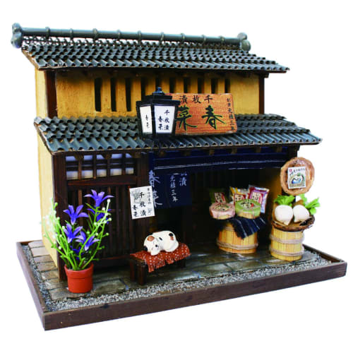 

Billy Handmade Dollhouse Kit Kyoto Series Kyomachiya Kit II Pickle Shop 8503
