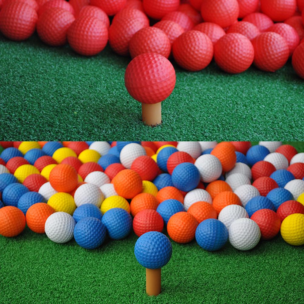 5Pcs/Set Foam Golf Balls for Indoor Outdoor Golf Practice Balls PU Foam