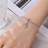 Genuine Copper Charm Luxurious Colored Zircon Christmas Tree Pendants Bead Fits Bracelets DoItYourself Women Delicate Gifts