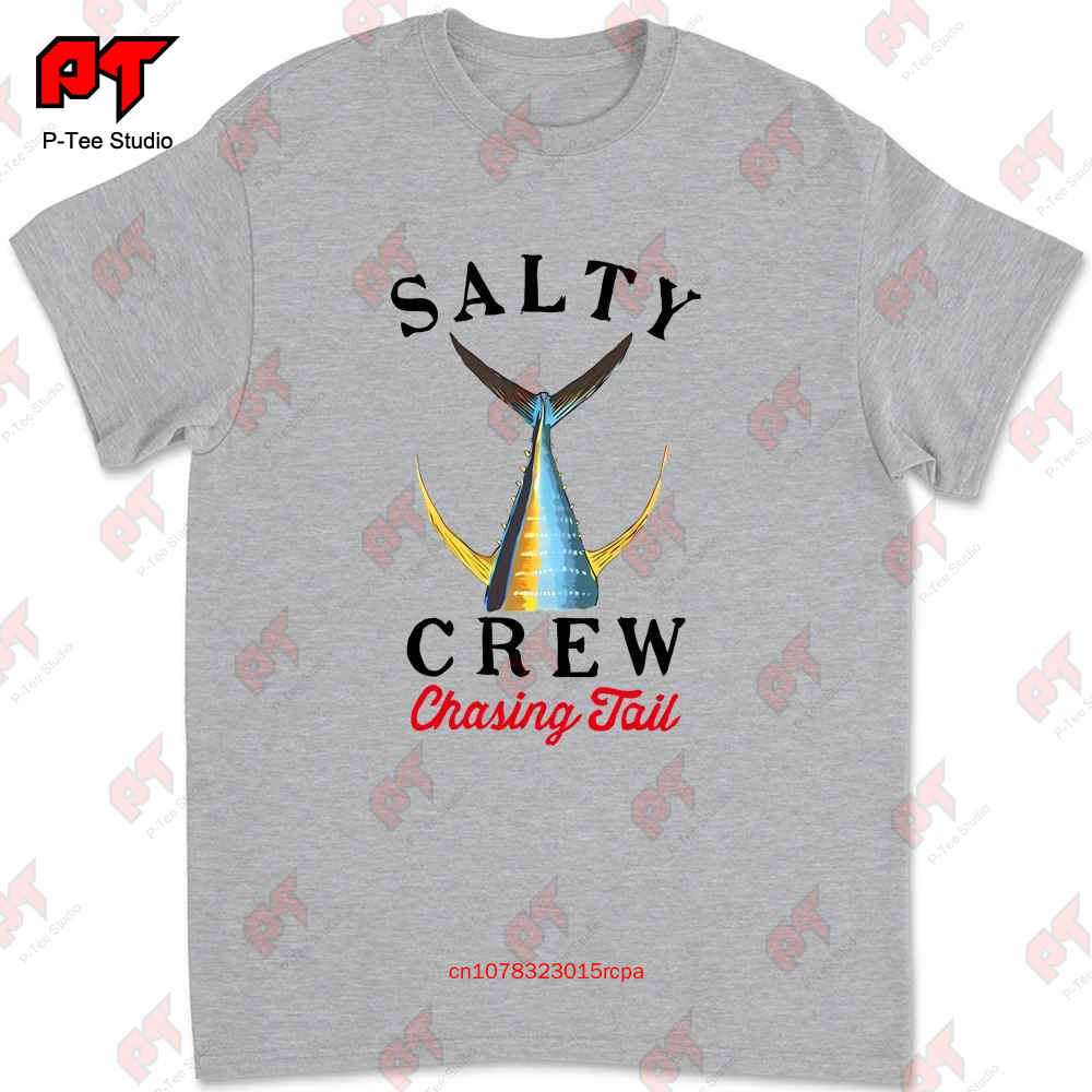 Salty Crew Men Running T Shirt Tailed Banana Yellow Medium New L56O