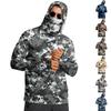 Men's Camouflage Print Sun-Protective Jacket