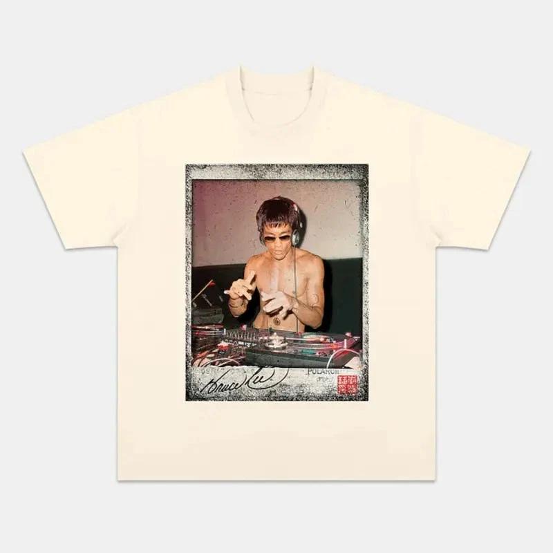 COMBATWEAR UFC Fighter Bruce Lee Graphic Tee, Unisex Boxing Shirt S