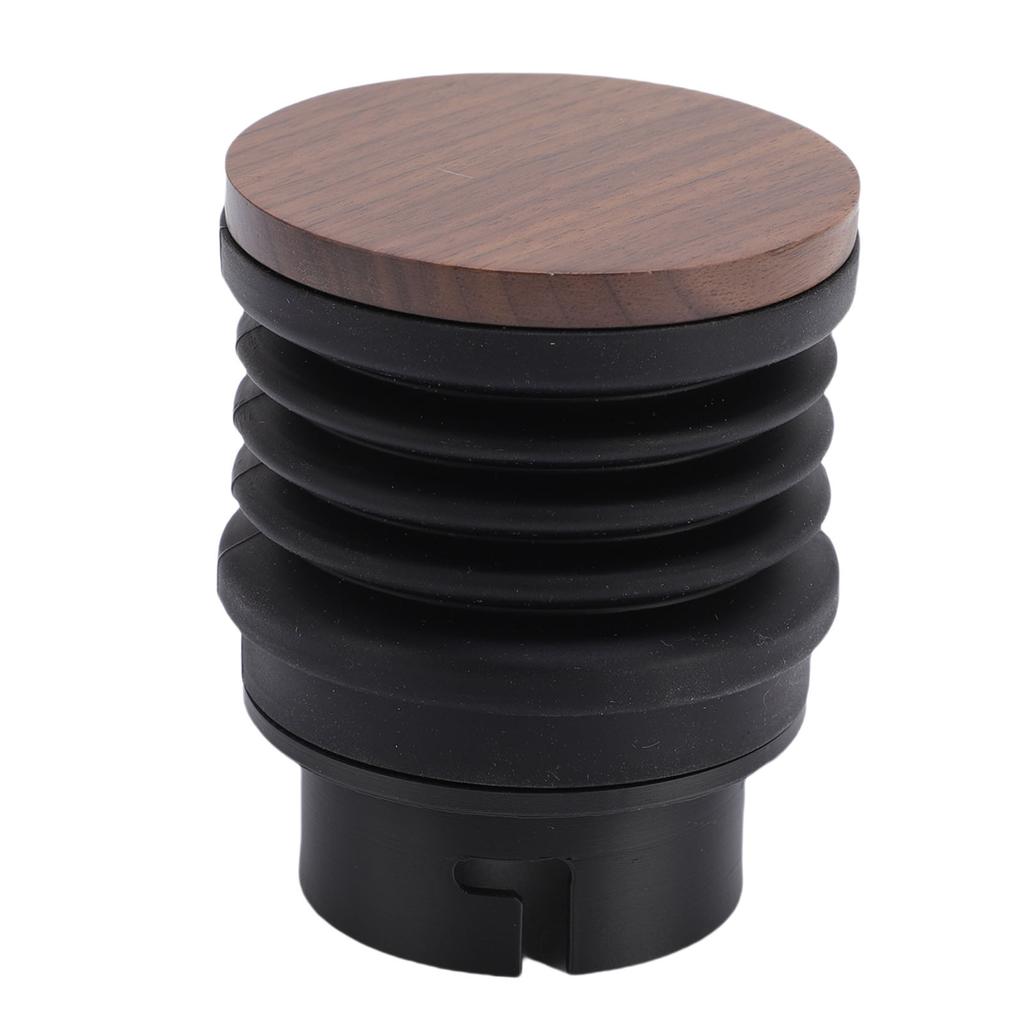 Single Dose Hopper with Bellow Fit for Gemilai 9015C Coffee Grinder Silicone Wood Blowing Bean Bin Accessories
