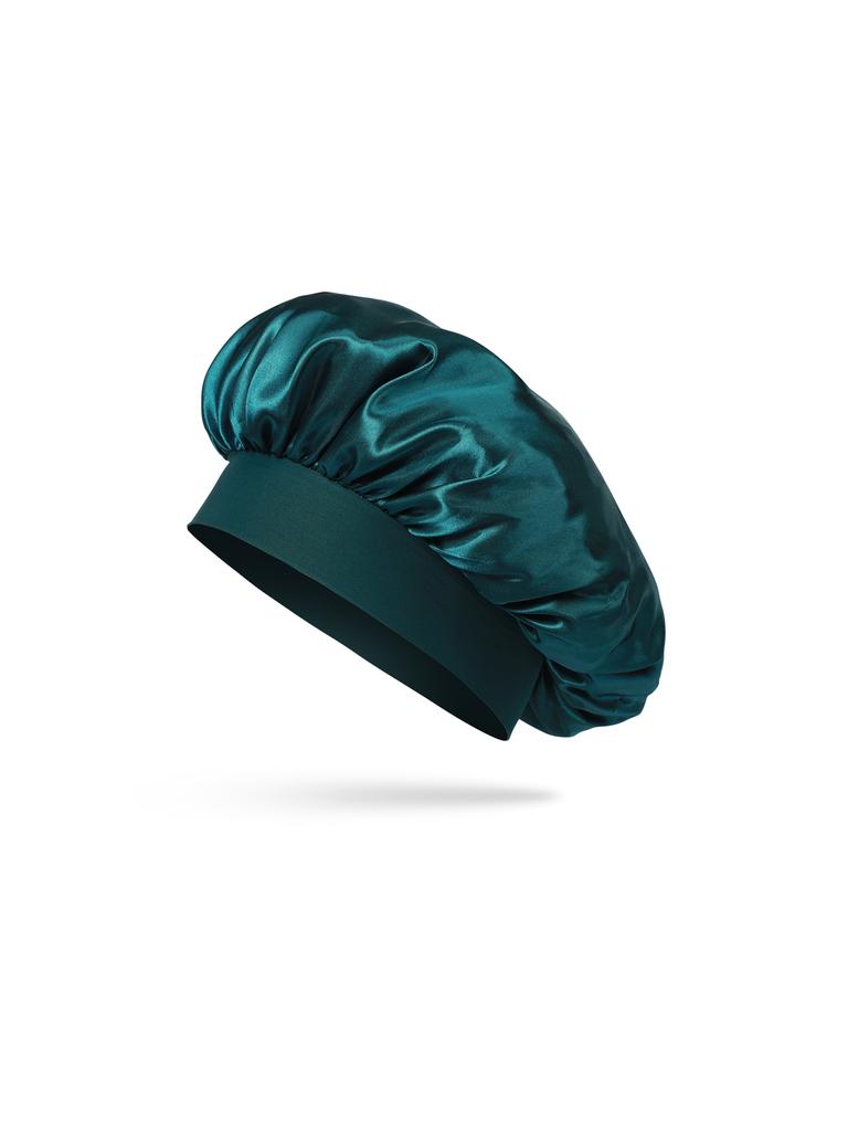 Satin Bonnet Silk Hair Bonnet For Sleeping, Sleep Bonnets For Women Large Wide Soft Band Sleep Cap For Curly Hair Braids
