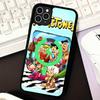 The Flintsto nes Cartoon For Case For IPhone 17 16 Pro Max 15 14 Plus 13 12 11 Wireless Charging Phone Cover