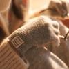 LINE FRIENDS Brown Knitted Gloves