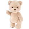 TeddyTales Lina Bear Handmade Plush Teddy Bear Milk Tea Dress-Up Doll, Small, (20cm)