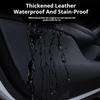 For Xpeng P7 2022 2023 2024 4Pcs Car Door Anti Kick Protection Pad Panel Alcan Tara Suede Auto Doors Anti-Dirty Cover Sticker