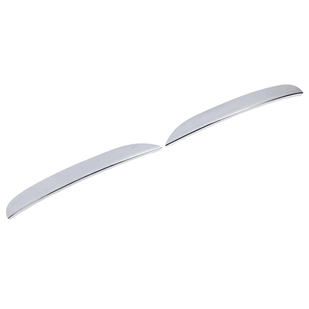 Front Bumper Chromed Moulding Trim 51118047728 Sporty Style Left Right for 7 Series F01 F02 F04 2008 To 2015