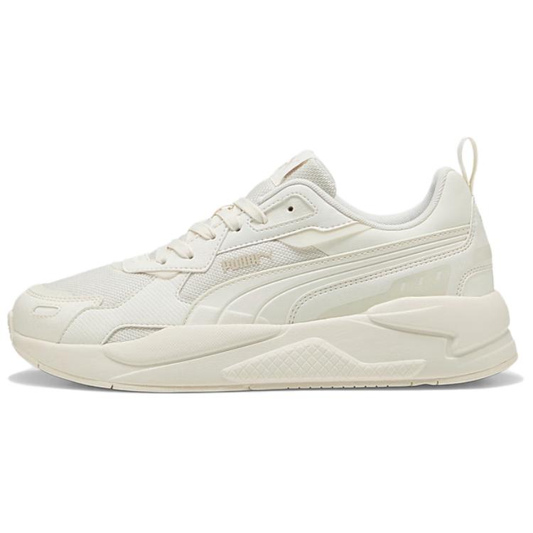 New PUMA X Ray 3 Anti Slip Wear Resistant Low Top Casual Running Shoes Unisex Ecru 399064-09