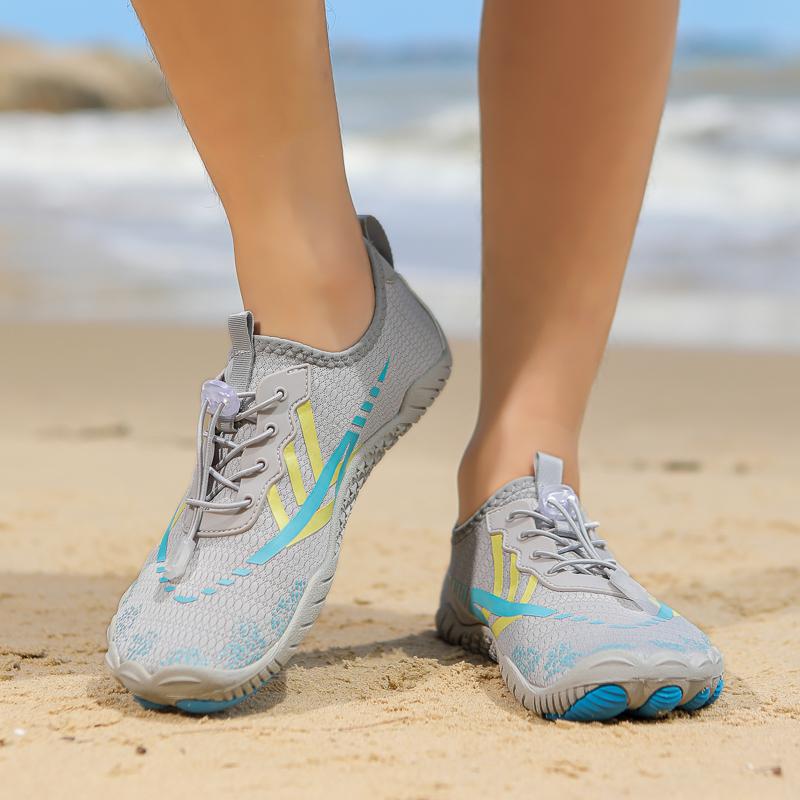 Damen Herren Wasserschuhe Schnelltrocknend Outdoor Watschuhe Atmungsaktiv Rutschfest Aqua Schuhe zum Schwimmen Surfen Angeln