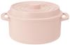 Skater Microwave Pot with Dishwasher Powder Cherry Made In Japan Cocotte-Style Strainer, Safe, 1600ml, 18cm, Color, Blossom,