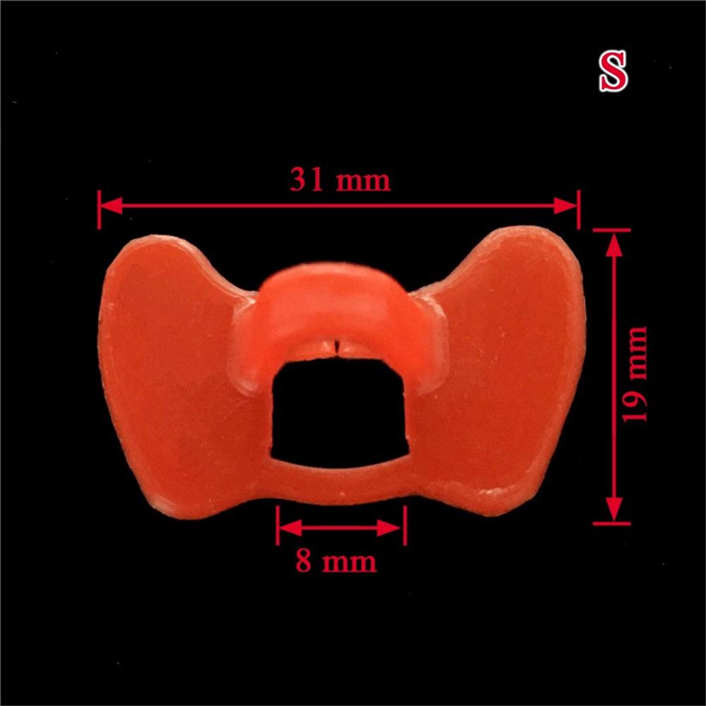 50 Pcs S/L/M Plastic No Bolt Chicken Glasses Chicken Pigeon Pheasant Anti-pecking Glasses Poultry Supplies