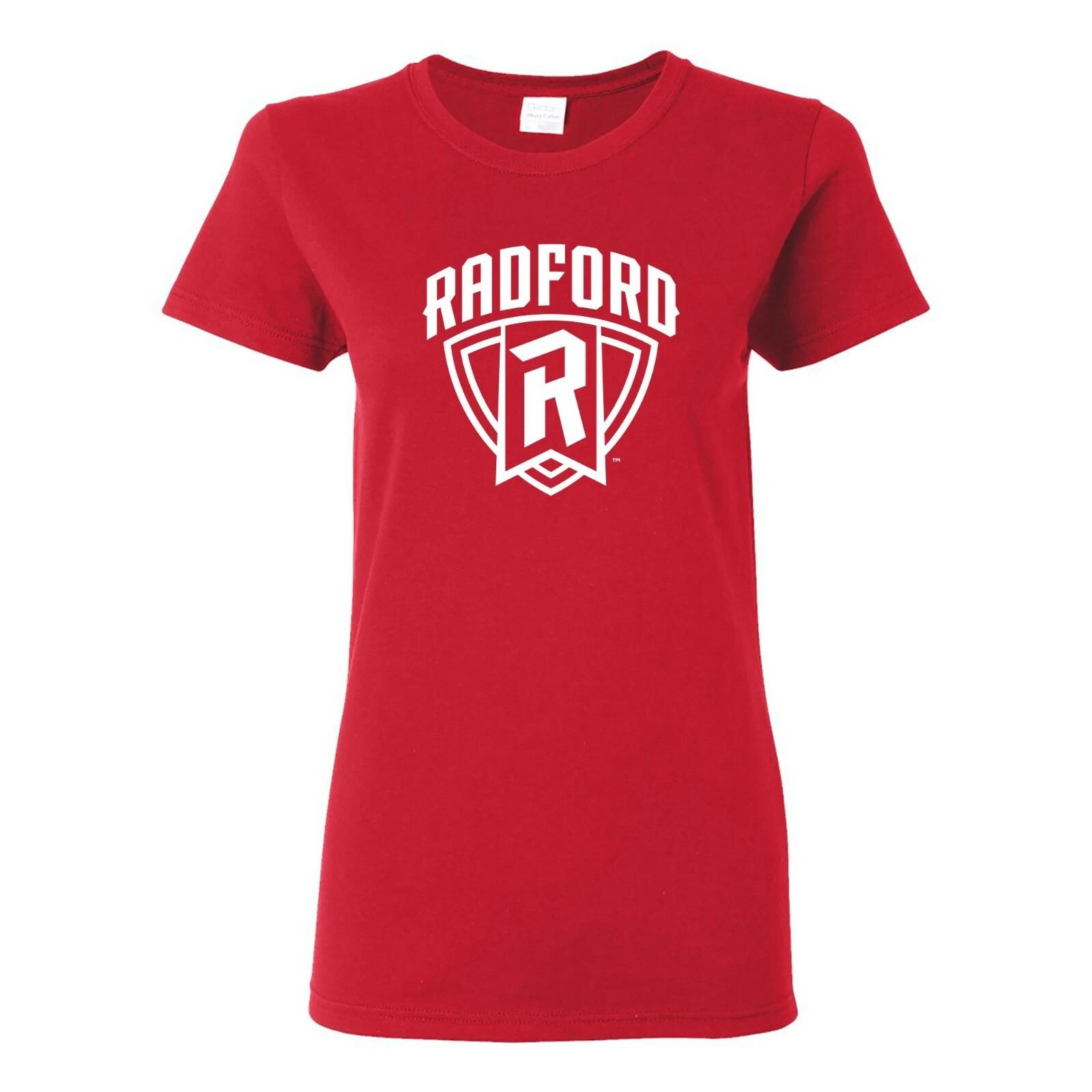 Radford Highlanders Arch Logo Womens T-Shirt - Red L