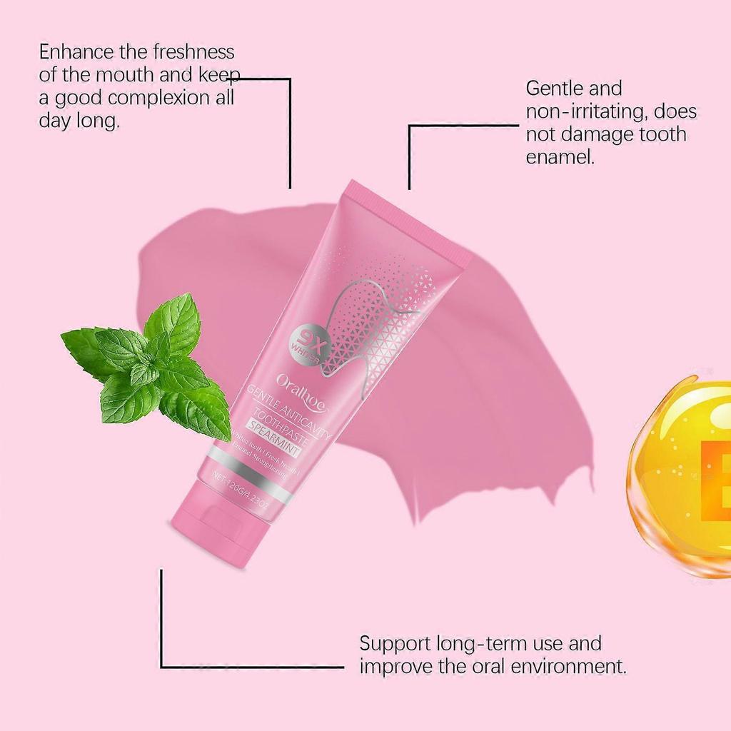 Oralhoe Tooth Cleaning Toothpaste, Gentle Cleaning Tartar Stains Odor Care Tooth Care Toothpaste
