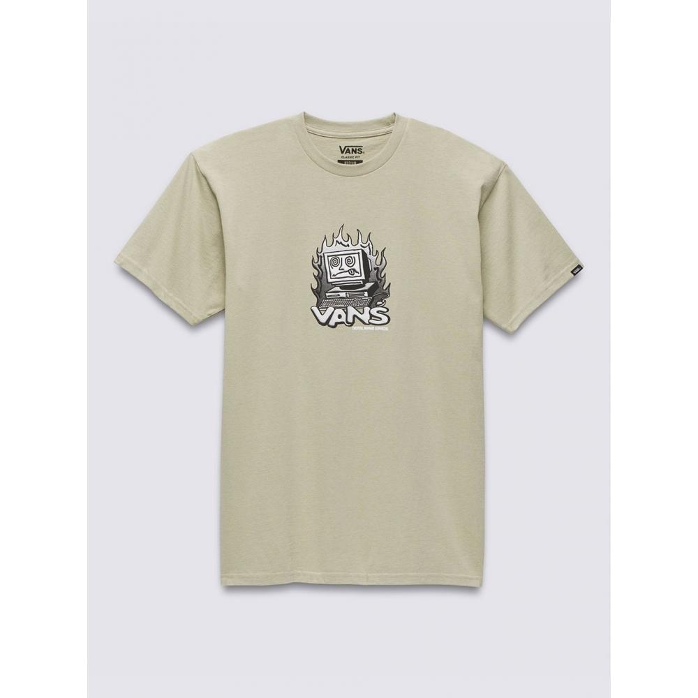 

Vans Футболка с коротким рукавом Digital Repair Vn000hfkd3z1 L