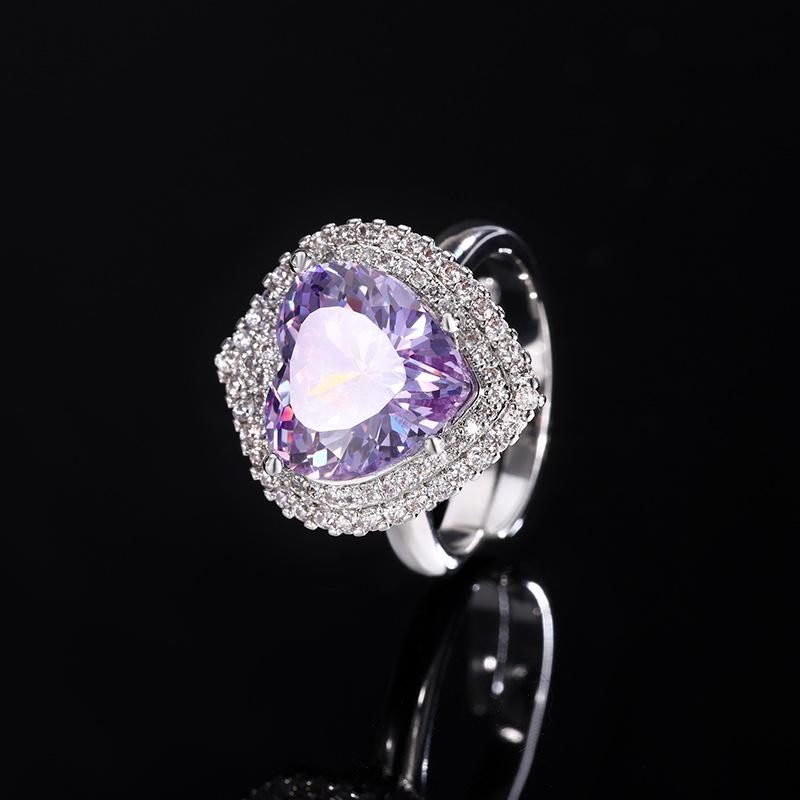 Schmuck Simulation Vogelnest Schliff Blaues Herz Set 15 * 15-12 * 12-9 * 9