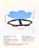 VEVOR Kids Swivel Chair, 220 lbs Capacity, Flower Shape Sensory Spinning Chair, Autistic Kids Sensory Toy Seat with Non-Slip Metal Base