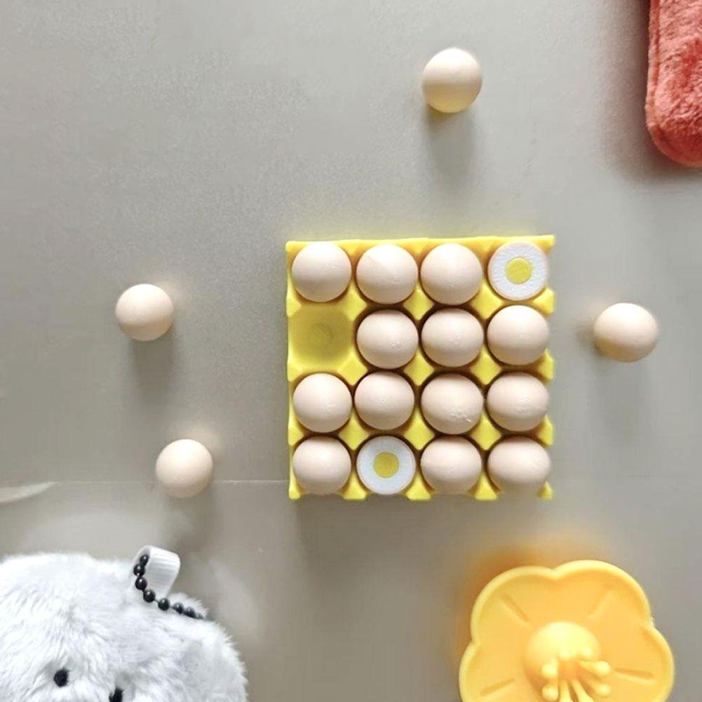 Magnetic Egg Tray Fridge Magnet Cute 1D Simulation Egg Tray Fridge Sticker Photo Memo Holder Display Kitchen Decor Souvenir Gift