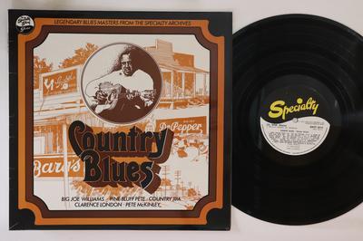LP Record VARIOUS  Country Blues SNTF5014 SPECIALTY 1973 UK Blues Used