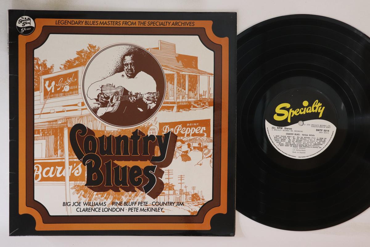 

LP Record VARIOUS Country Blues SNTF5014 SPECIALTY 1973 UK Blues Used