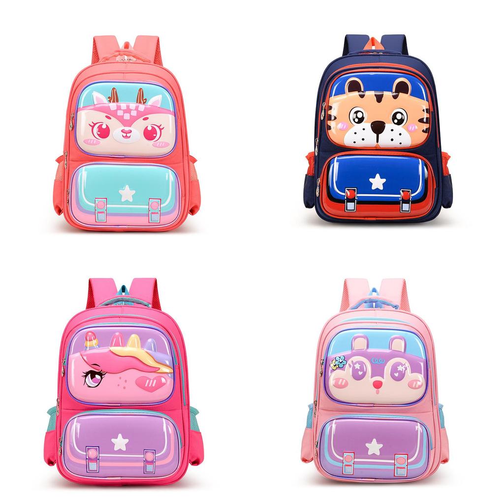 Stylish Hard-shell Backpack For Boys And Girls With Fun Designs For School