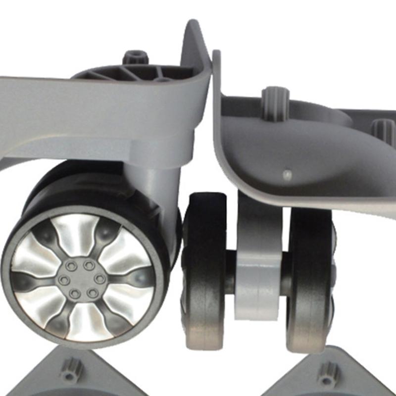 1 Paar A78 Reisekoffer Gepäck Ersatzteile Universal 360 Grad Schwenkrad Reparatur Zubehör Trolley Rad