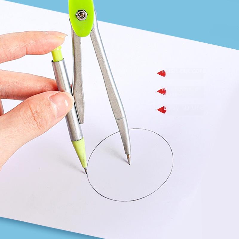 8-Piece Student Stationery Set: Compass, Soft Ruler & More - Ideal for Primary School Gifts or Exam Supplies