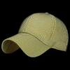 ZHENYUEQI Solid Color Summer Mesh Baseball Cap