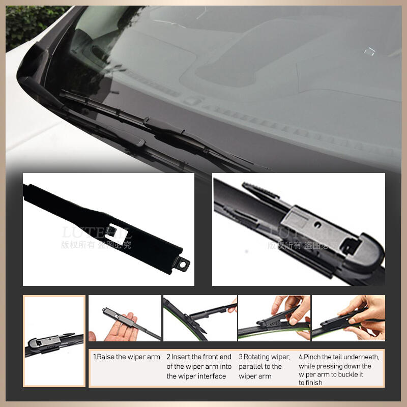 Wiper Front & Rear Wiper Blades Set For Nissan Qashqai J10 2006-2013 2007 2008 Windshield Windscreen Front Rear Window 24"15"12"
