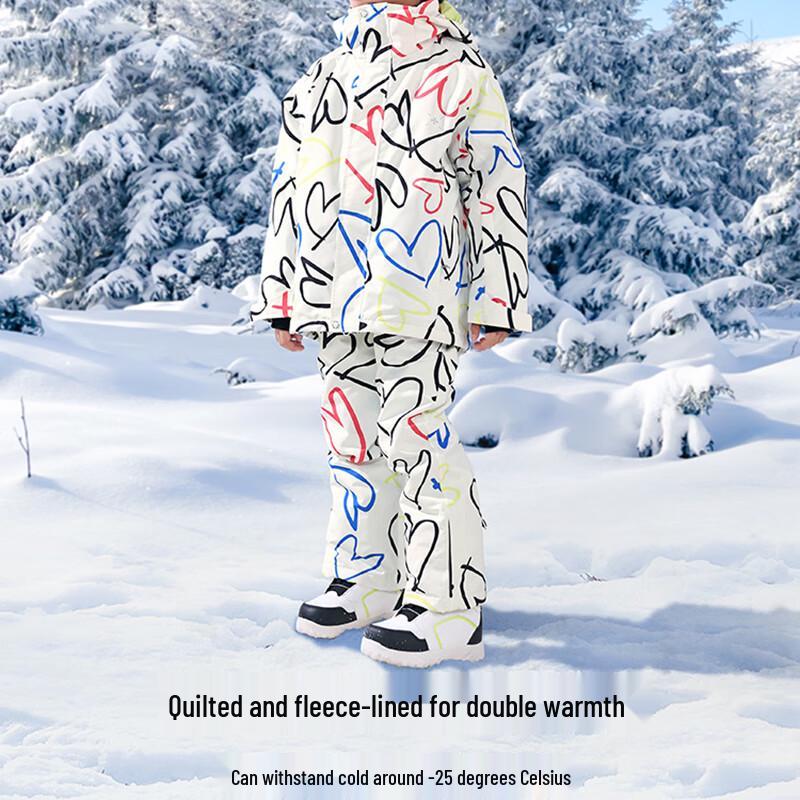 

ODDIVSKI Unisex Kids 3L Waterproof Ski Jacket 120cm