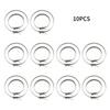 20pcs Boot Clamp Include Stainless Steel 10X-Short Bands + 10X-Large Bands For Auto / ATV CV  Joint Axle&CV Boot Clamps Kit