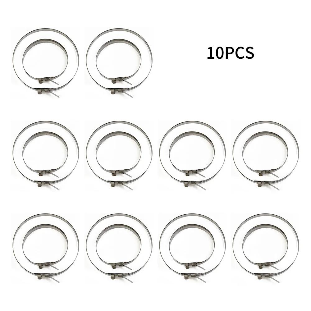 20pcs Boot Clamp Include Stainless Steel 10X-Short Bands + 10X-Large Bands For Auto / ATV CV  Joint Axle&CV Boot Clamps Kit