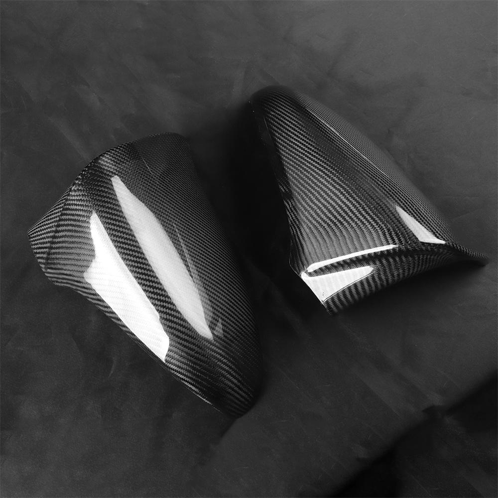 Carbon Fiber Add-On Side Mirror Cover Caps For Lexus IS200/250/300/350 2014-2020