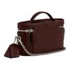 Coach Trail 15 Zipper Closure Glove Tanned Leather Mini Handbag Women handbag Maple CCY84-LHMPL