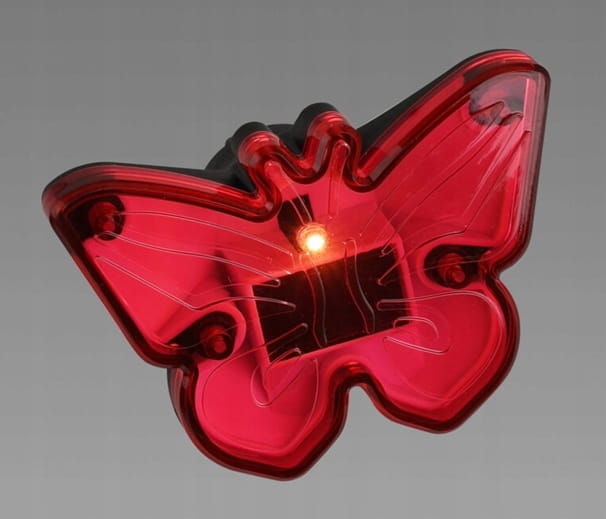 Solarna lampka ogrodowa LED Motyl 8,5x9cm Dekoracyjna