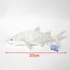 TST Advance Exciting Illustrated Grey Shark Plush Toy 9964 Book