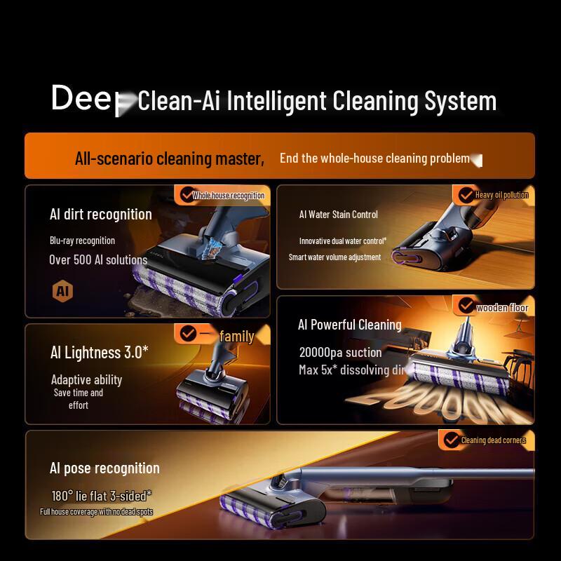 YunJing S3 Island Robotic Floor Cleaner and Mop