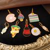 Adorable DIY Food Charm Set: French Fries & Cola Pendants for Women