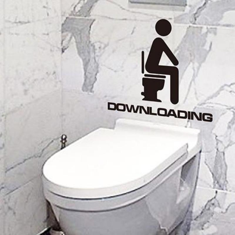 Funny Toilet Sticker