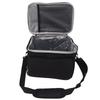 Insulated Lunch Bag Waterproof Large Capacity Portable Cooling Lunch Box Bag for Outdoor Camping Travel Black